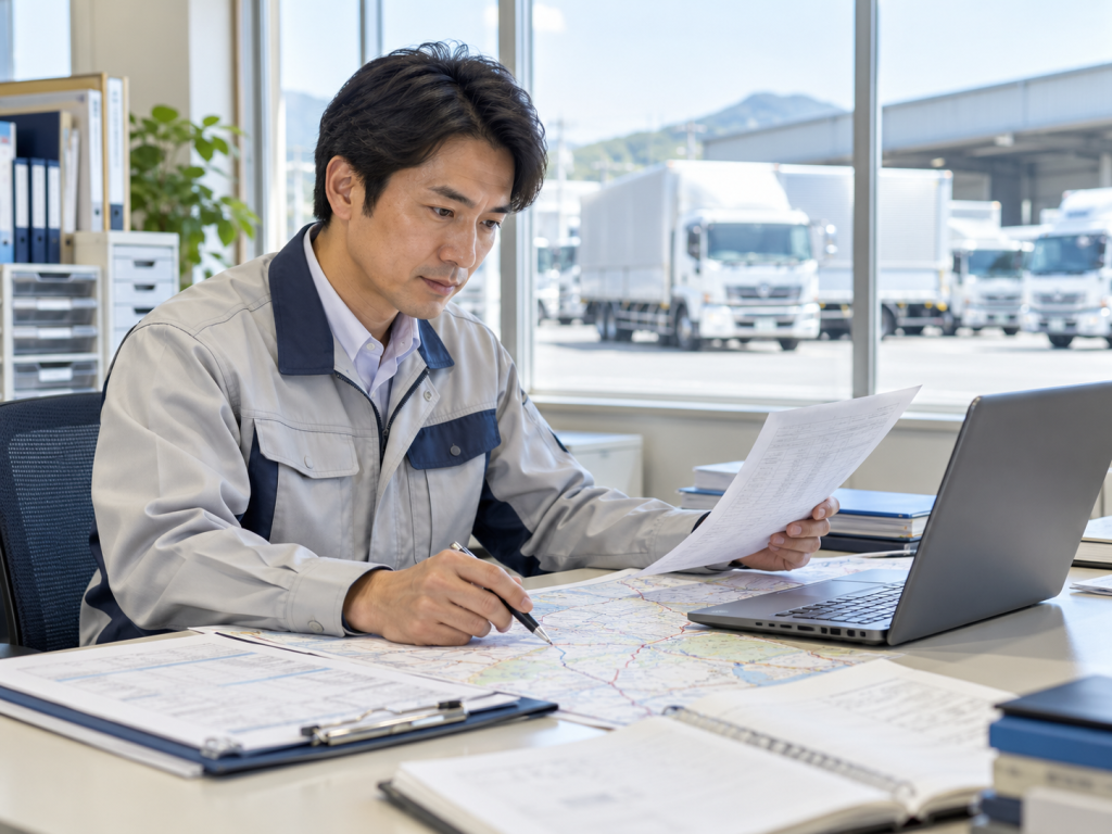 運行管理者(貨物)のイメージ